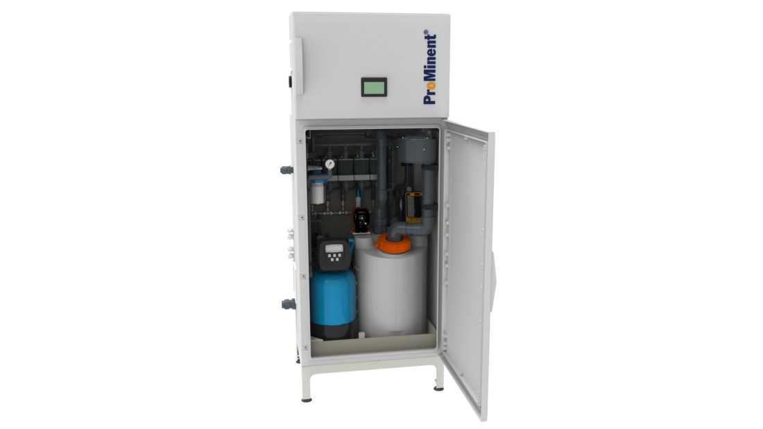 Instalația de electroliză CHLORINSITU IIa 60 – 2.500 g/h